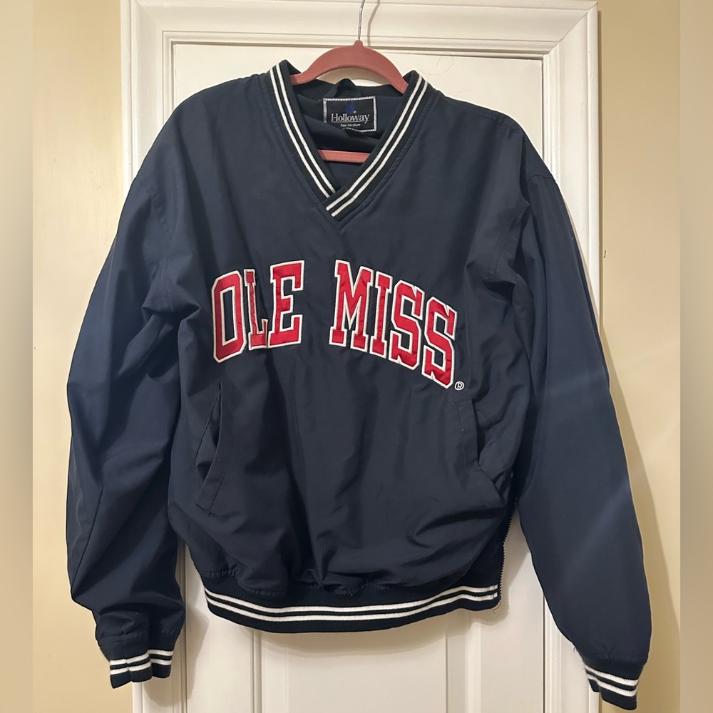 Vintage Ole Miss Windbreaker